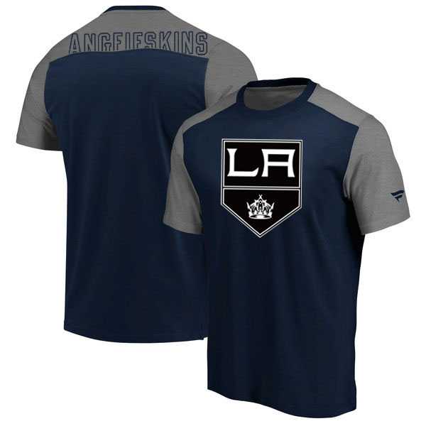 Los Angeles Kings Fanatics Branded Big & Tall Iconic T-Shirt Navy Heathered Gray,We sell and wholesale Los Angeles Kings Fanatics Branded Big & Tall Iconic T-Shirt Navy Heathered Gray on line form chian!